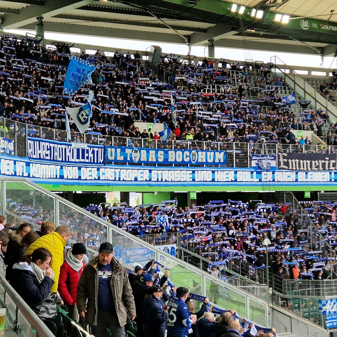 Gästefans | VfL Wolfsburg – VfL Bochum (20.04.2024) 1-0