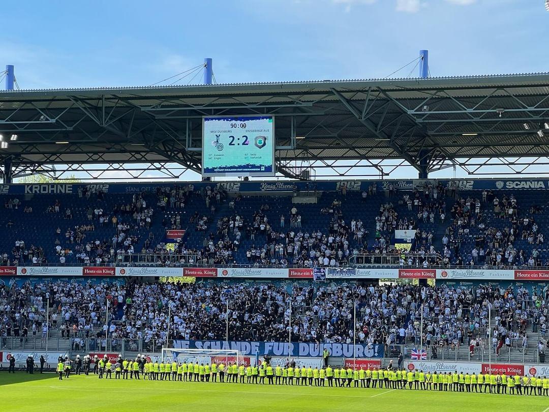 MSV Duisburg – FC Erzgebirge Aue 2-2 (1)