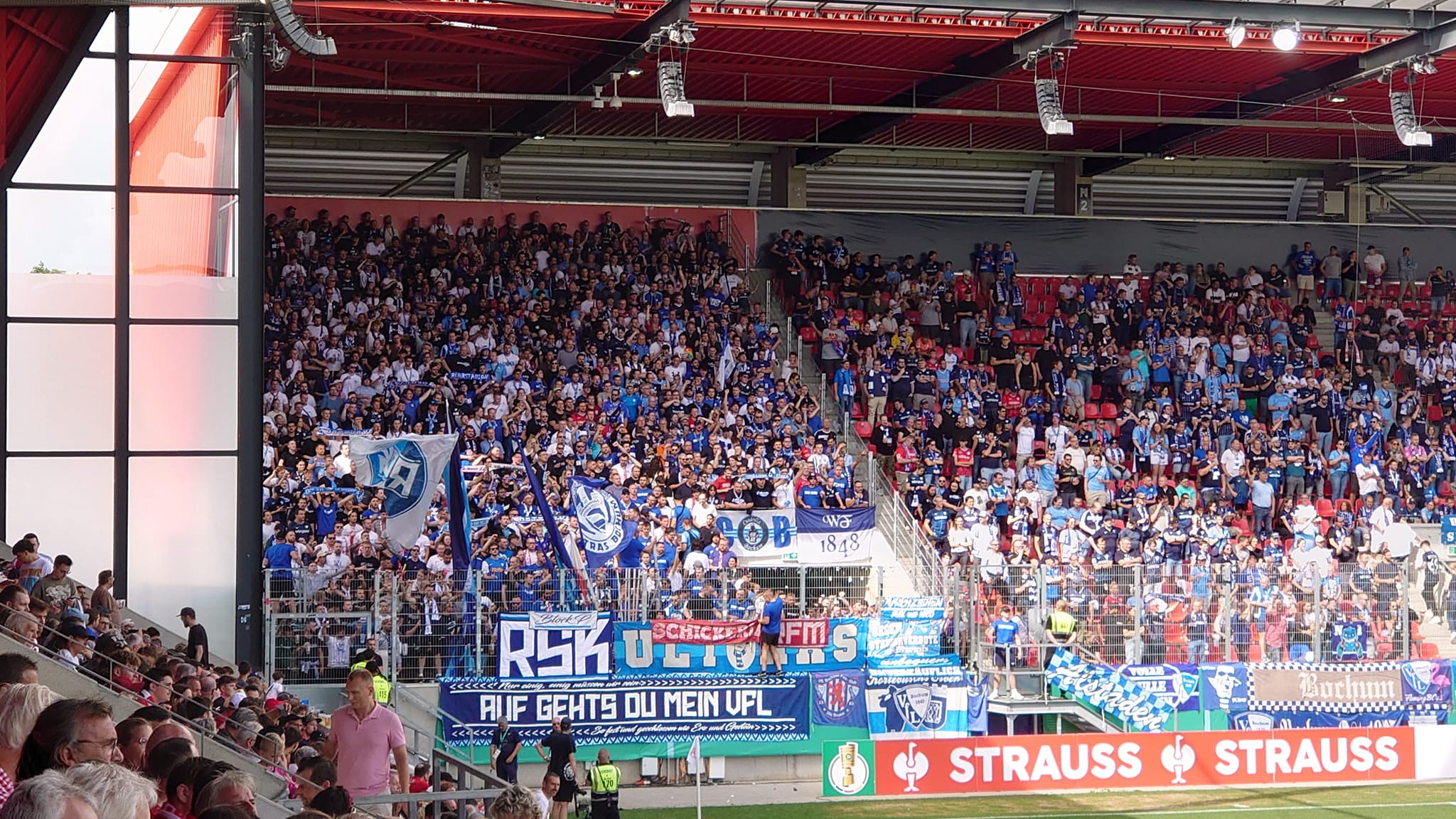Gästefans | SSV Jahn Regensburg – VfL Bochum (18.08.2024) 1-0