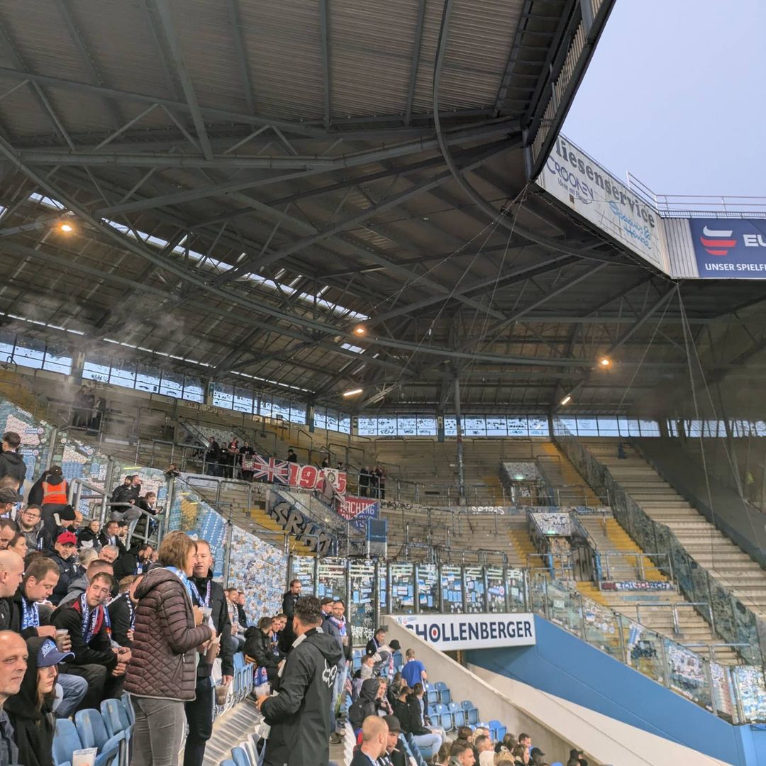 Gästefans | FC Hansa Rostock – SpVgg Unterhaching (24.09.2024)