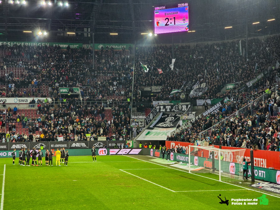 FC Augsburg – Borussia Mönchengladbach 2-1 (11)