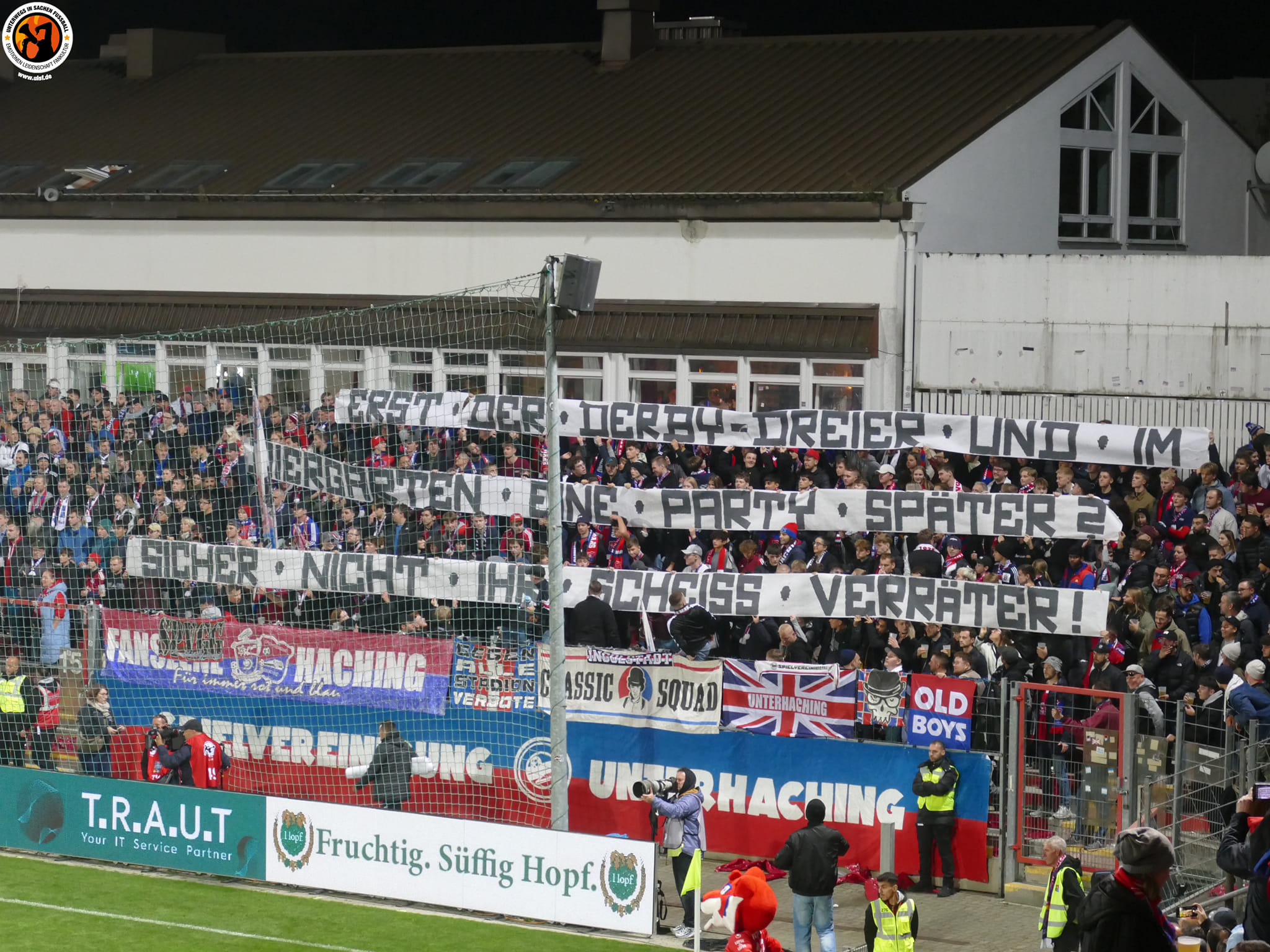 Heimfans | SpVgg Unterhaching – TSV 1860 München (20.10.2024) 2-2
