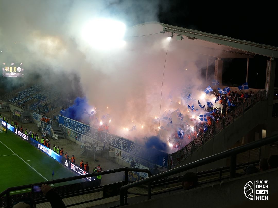 1. FC Saarbrücken – FC Hansa Rostock 2-0 (3)
