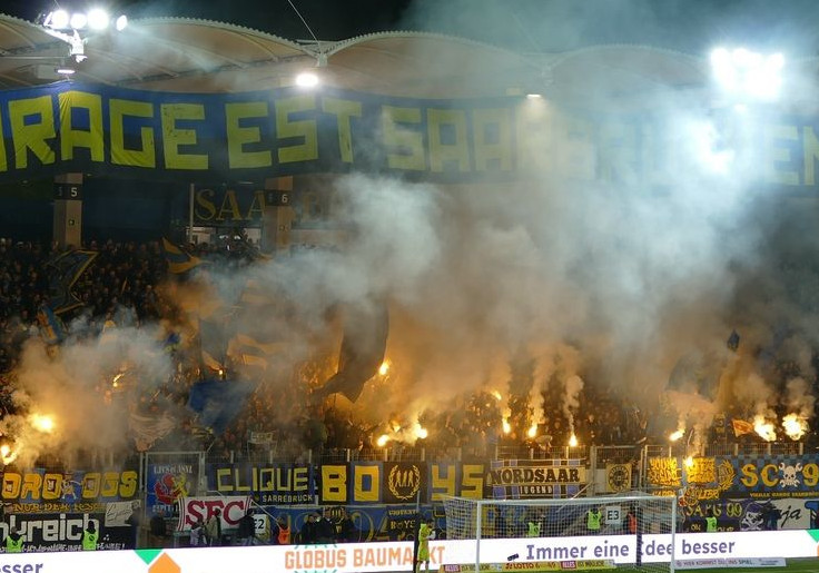 1. FC Saarbrücken – FC Hansa Rostock 2-0 (2)