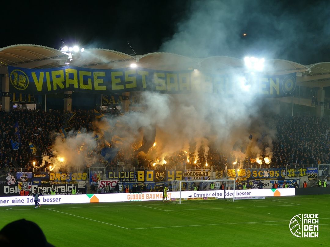 1. FC Saarbrücken – FC Hansa Rostock 2-0 (7)
