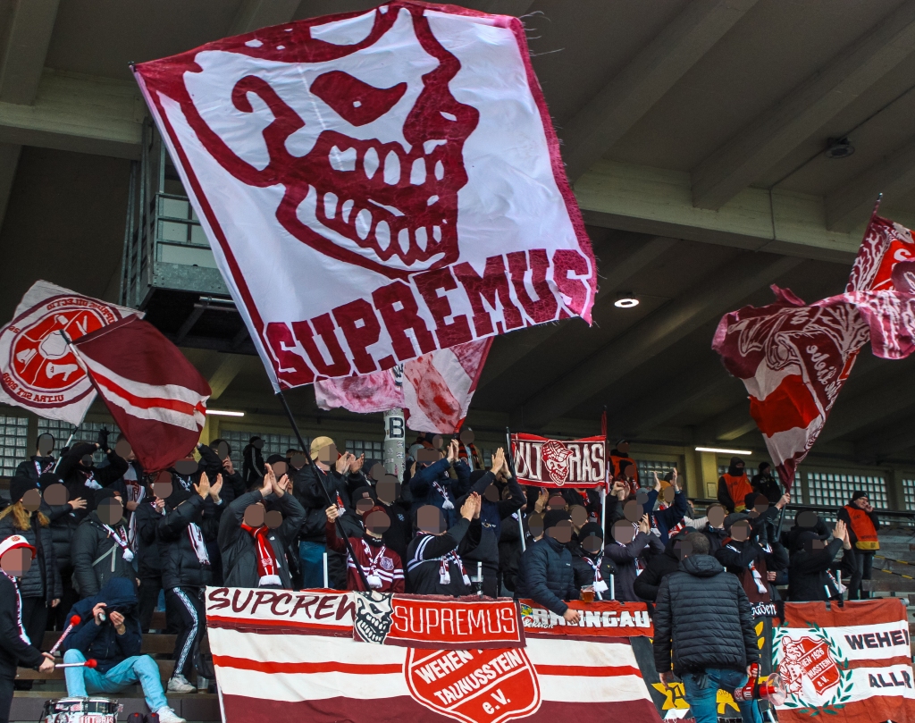 Gästefans | Borussia Dortmund II – SV Wehen (07.12.2024) 2-2