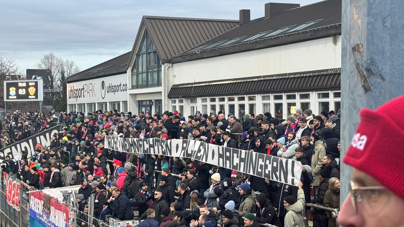 Heimfans | SpVgg Unterhaching – Dynamo Dresden (21.12.2024) 0-3