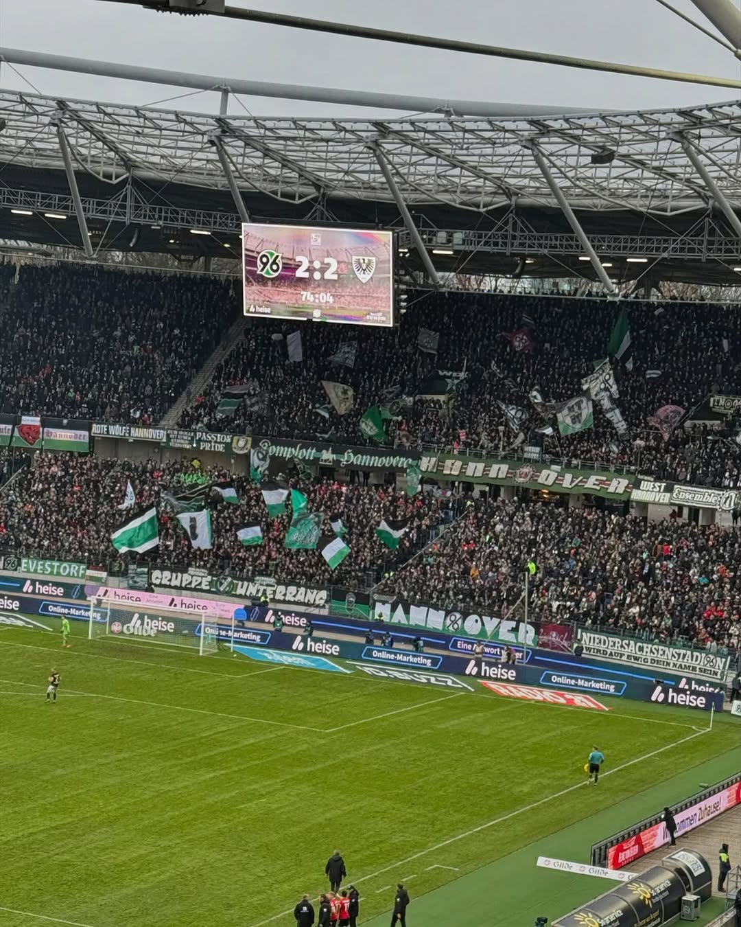Hannover 96 – SC Preußen Münster 2-2 (2)