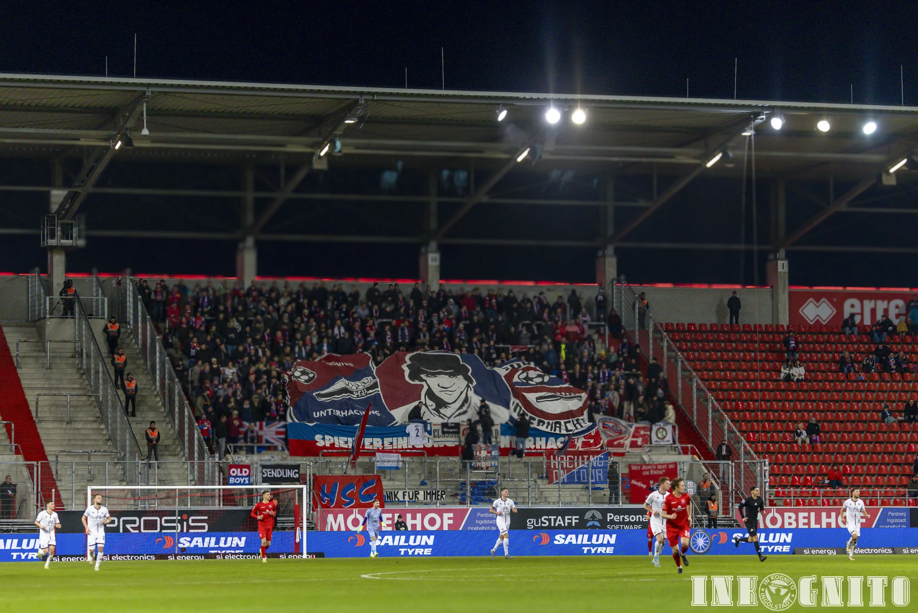 Gästefans | FC Ingolstadt – SpVgg Unterhaching (26.01.2025) 3-1