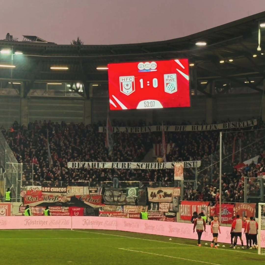 Hallescher FC – FC Rot-Weiß Erfurt 2-0 (5)