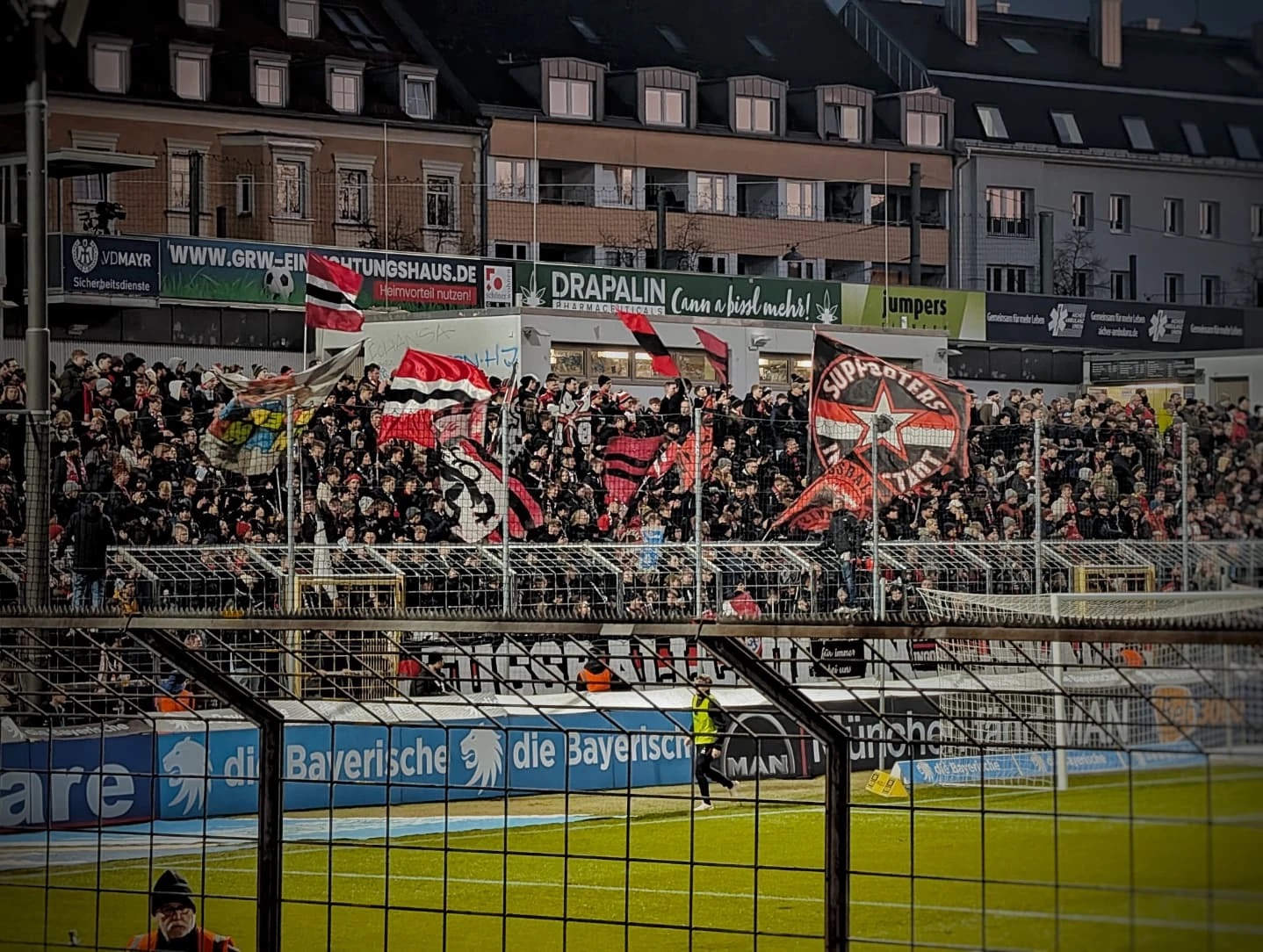 Gästefans | TSV 1860 München – FC Ingolstadt (08.02.2025) 1-1