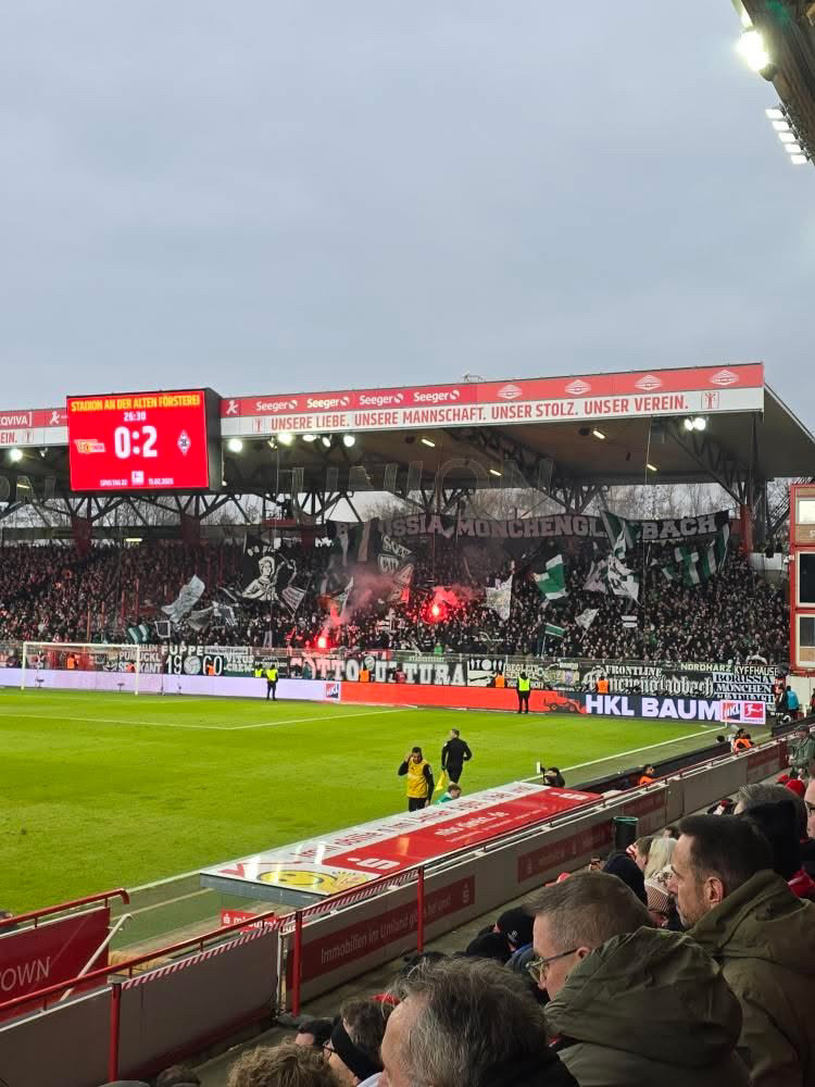 1. FC Union Berlin – Borussia Mönchengladbach 1-2 (3)