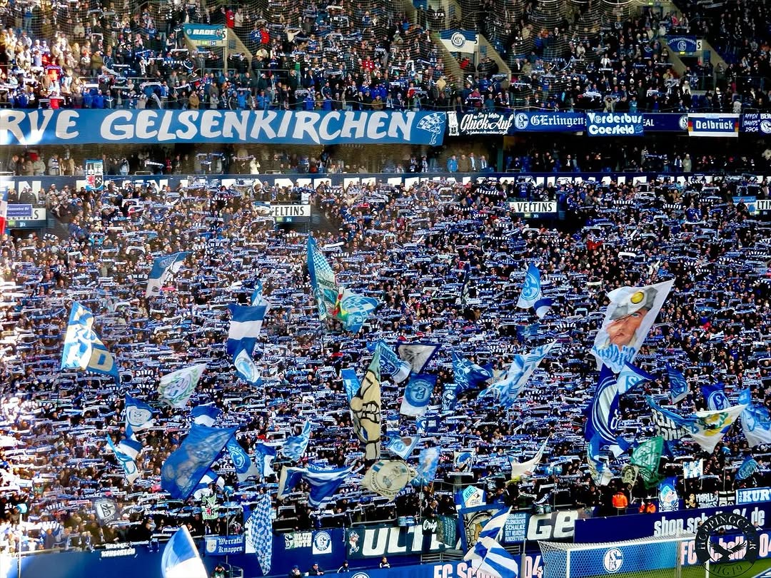 Heimfans | FC Schalke 04 – Karlsruher SC (16.02.2025) 2-1