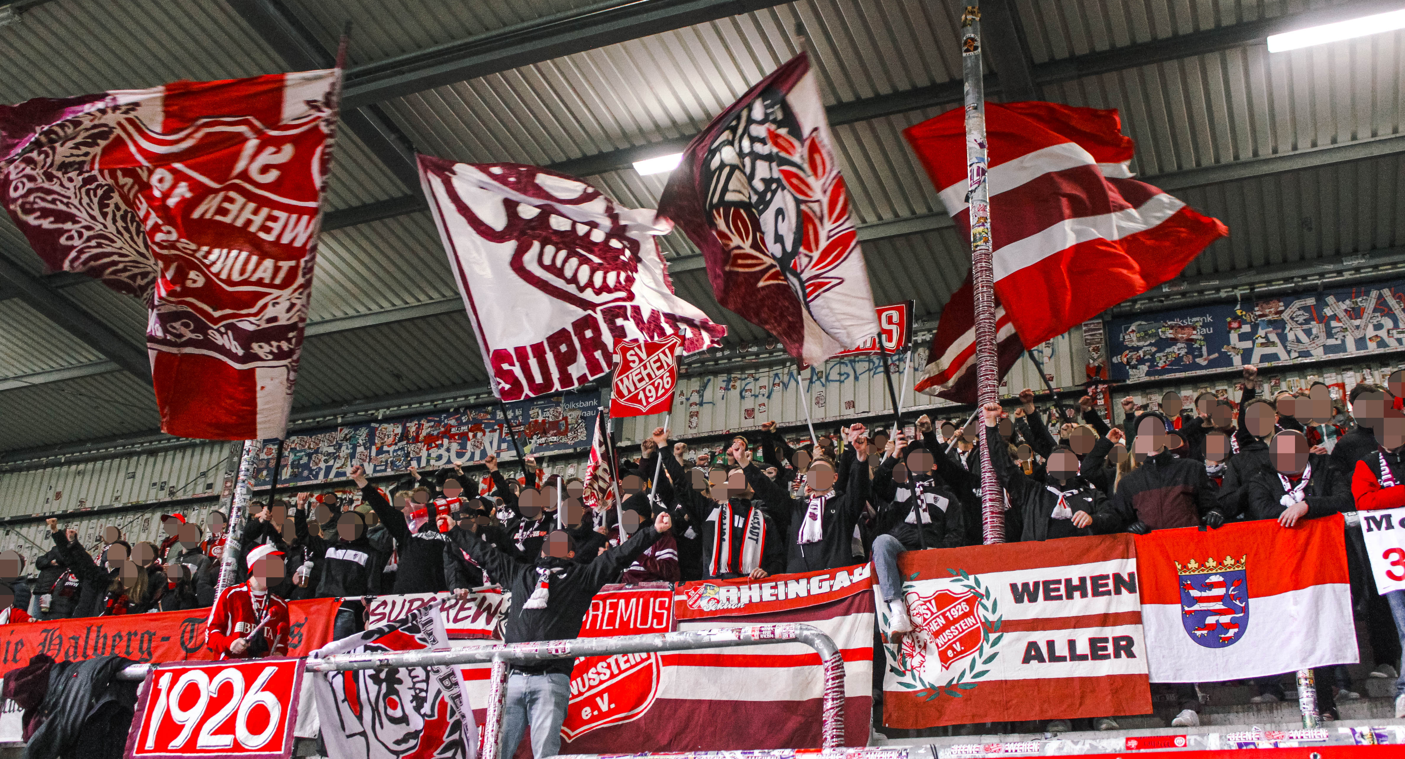 Gästefans | SV Sandhausen – SV Wehen (23.02.2025) 0-1