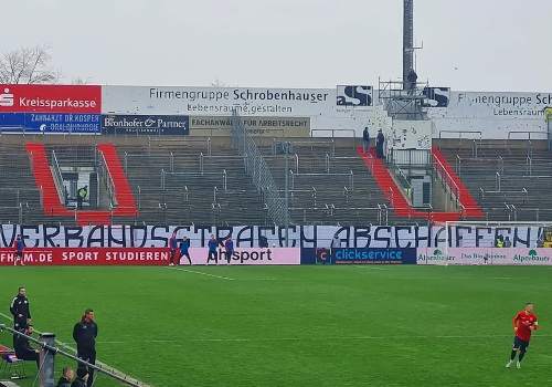 Heimfans | SpVgg Unterhaching – TSV Alemannia Aachen (29.03.2025) 0-2