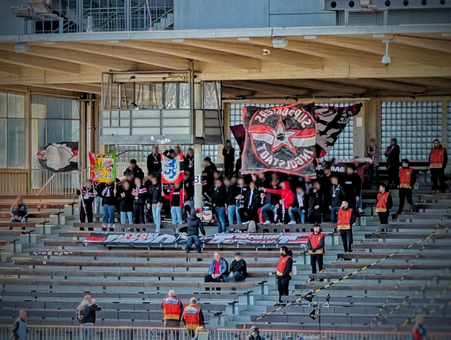 Gästefans | Borussia Dortmund ll – FC Ingolstadt (06.04.2025) 5-1