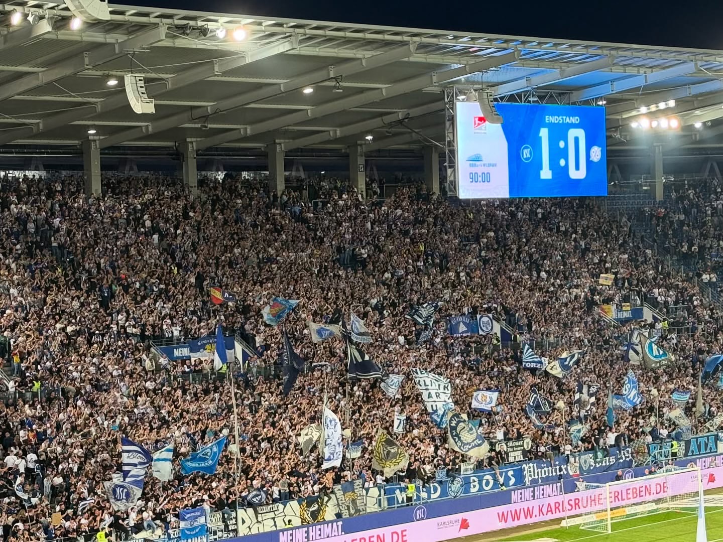 Karlsruher SC – Hannover 96 1-0 (2)