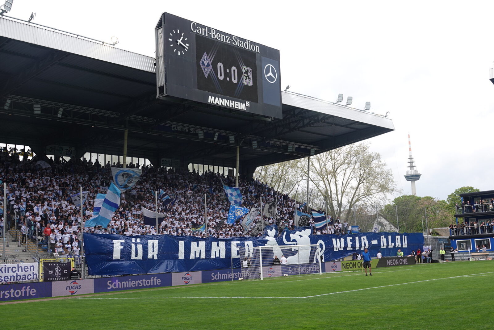 SV Waldhof Mannheim – TSV 1860 München 0-3 (3)