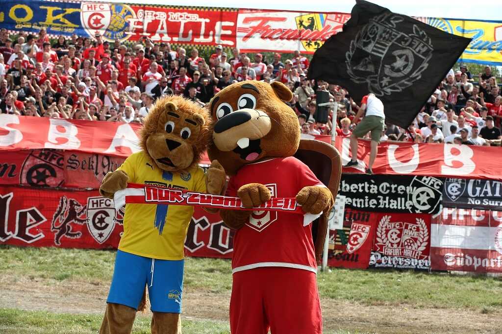 1. FC Lokomotive Leipzig – Hallescher FC 1-1 (12)