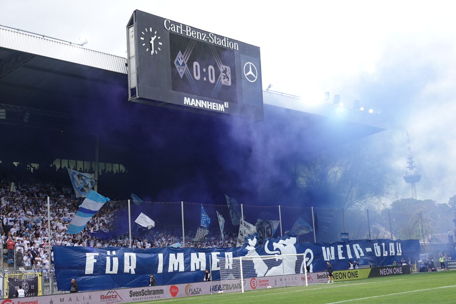 SV Waldhof Mannheim – TSV 1860 München 0-3 (2)