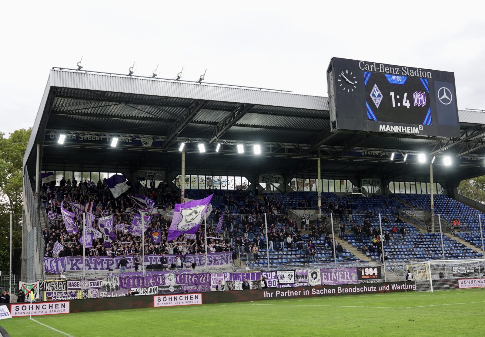 SV Waldhof Mannheim – VfL Osnabrück 1:4 (9)