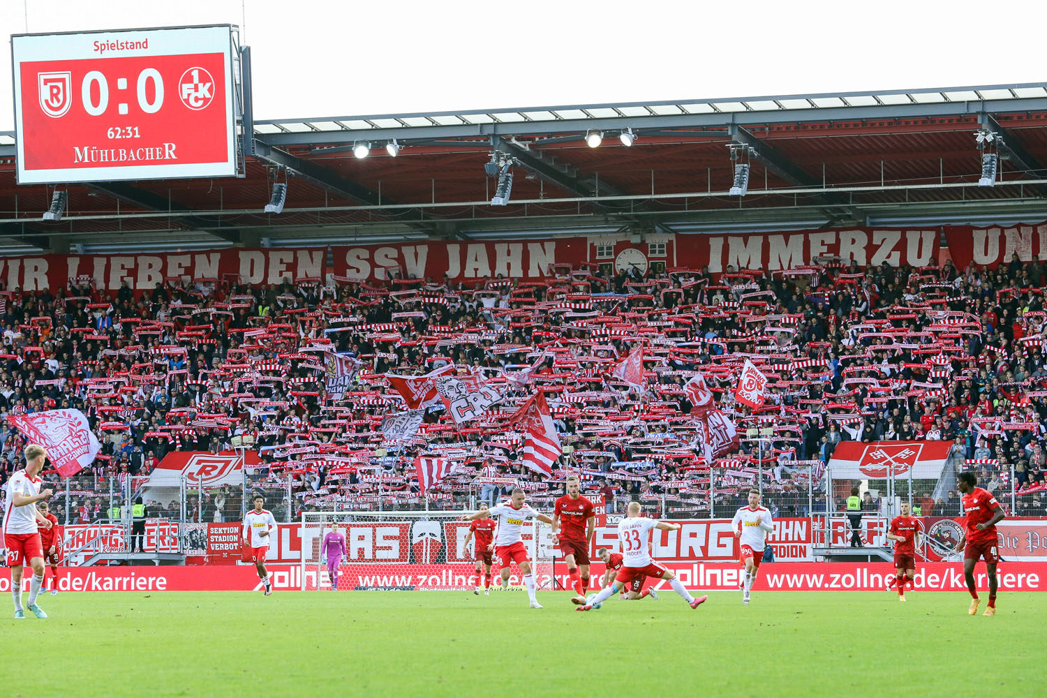 SSV Jahn Regensburg – 1. FC Kaiserslautern 0-0 (1)