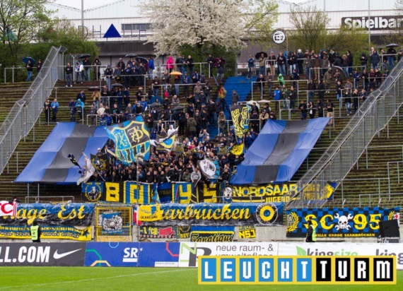 1. FC Saarbrücken vs FC Hansa Rostock (1-1)