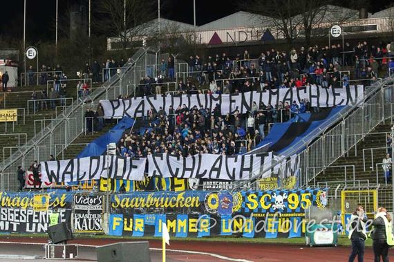 1. FC Saarbrücken vs SV Waldhof Mannheim 07 (0-0)