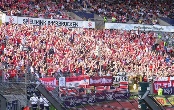 1. FC Saarbrücken vs 1. FSV Mainz 05 (1-0)