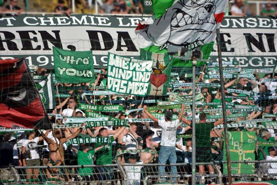 BSG Chemie Leipzig vs Blau-Weiß Leipzig (4-1)