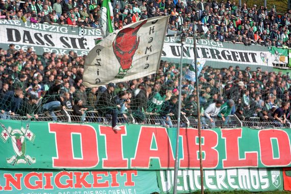 BSG Chemie Leipzig vs 1. FC Lokomotive Leipzig (2-0)