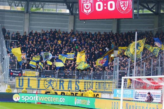 Hallescher FC vs Eintracht Braunschweig (1-3)