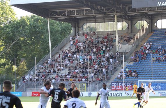 SV Waldhof Mannheim vs Eintracht Frankfurt (5-2)