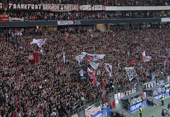 Eintracht Frankfurt vs 1. FC Nürnberg (1-1)