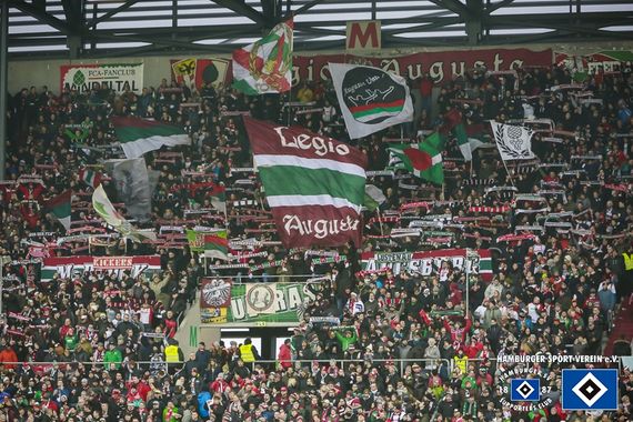 FC Augsburg vs Hamburger SV (1-0)