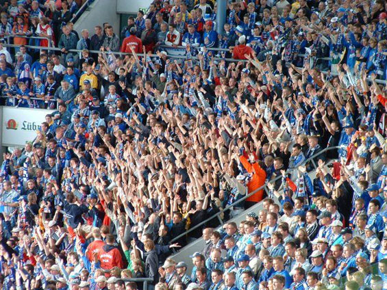 FC Hansa Rostock vs 1. FC Kaiserslautern (2-3)