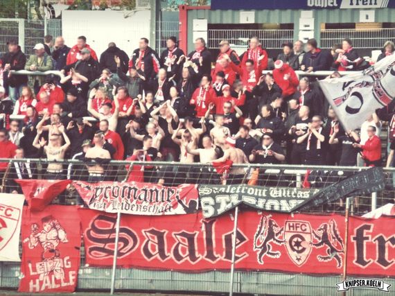 SC Fortuna Köln vs Hallescher FC (0-2)