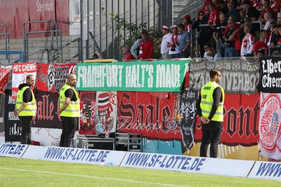 Sportfreunde Lotte vs Hallescher FC (0-1)