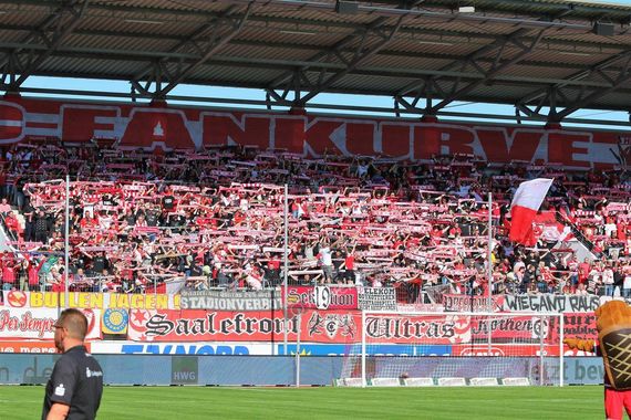 Hallescher FC vs SC Preußen Münster (2-2)