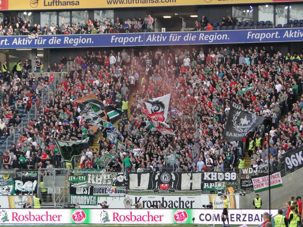 Eintracht Frankfurt vs Hannover 96 (3-1)