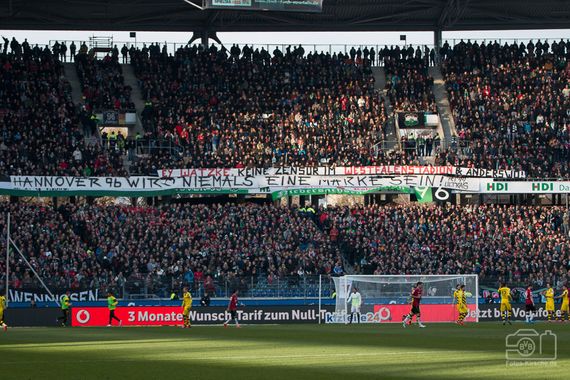 Hannover 96 vs Borussia Dortmund (2-3)