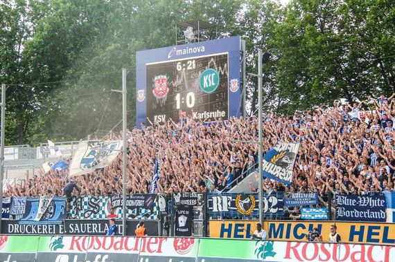 FSV Frankfurt vs Karlsruher SC (1-2)