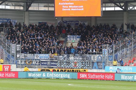 Hallescher FC vs Karlsruher SC (0-3)