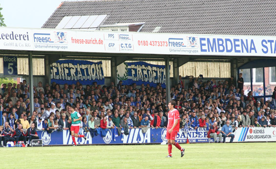Kickers Emden vs FC Rot-Weiß Erfurt (1-0)