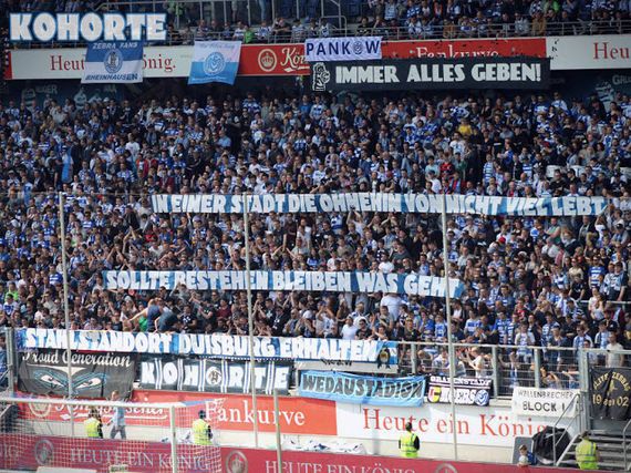 MSV Duisburg vs Sportfreunde Lotte (1-1)