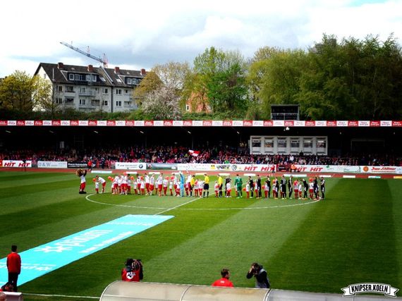 SC Fortuna Köln vs Hallescher FC (0-2)