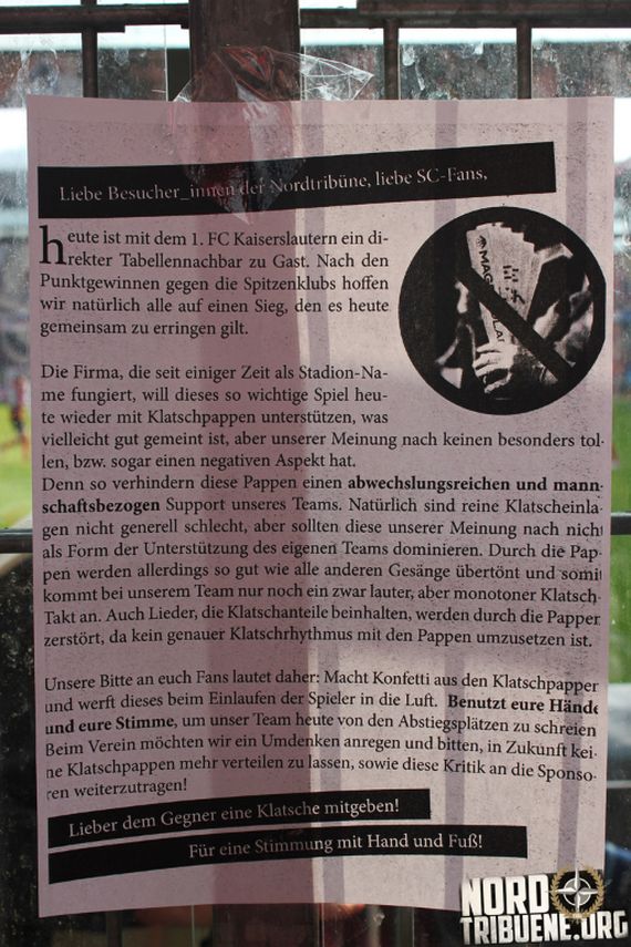 SC Freiburg vs 1. FC Kaiserslautern (2-0)