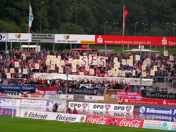 Sportfreunde Siegen vs SpVgg Unterhaching (4-0)