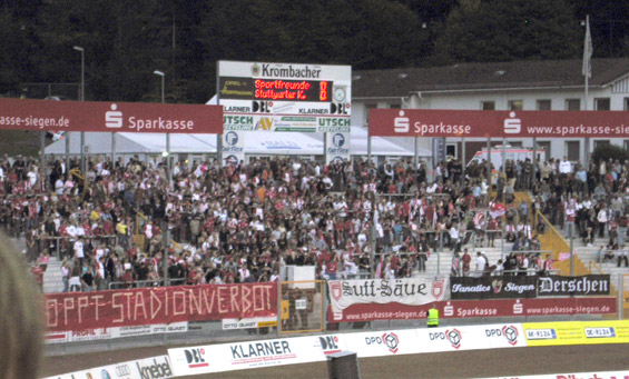 Sportfreunde Siegen vs Stuttgarter Kickers (4-1)