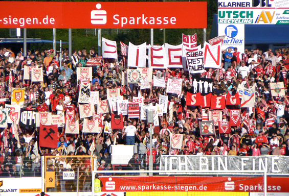 Sportfreunde Siegen vs Eintracht Frankfurt (0-2)